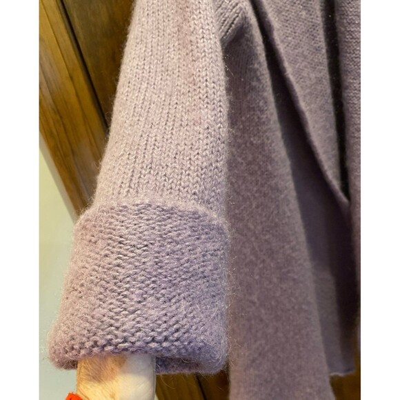 Soft Surroundings Telluride Lavender Sweater Women's Long Cardigan Size XL - Picture 6 of 12